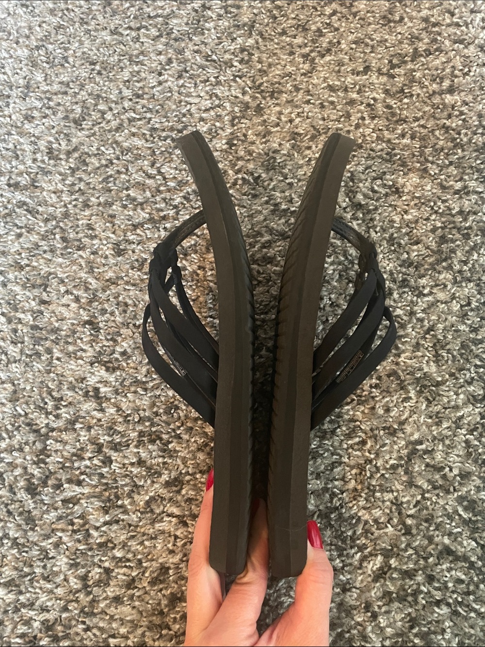 Sanuk Yoga Matt Black Women’s Sandals - Picture 5 of 7